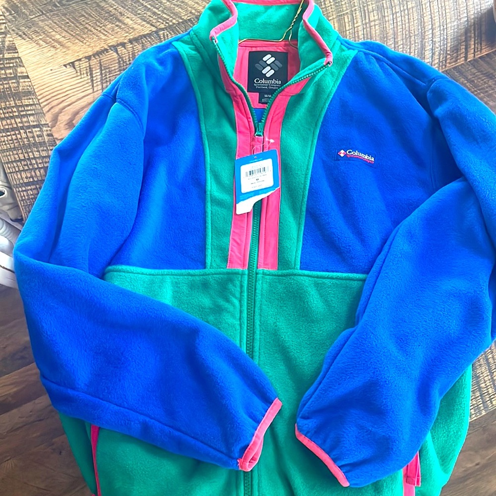 Brand new with tags retro Columba fleece!